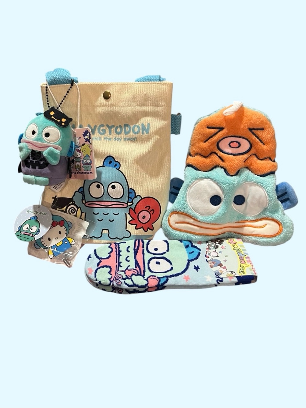 Sanrio Hangyodon Kawaii Bundle!